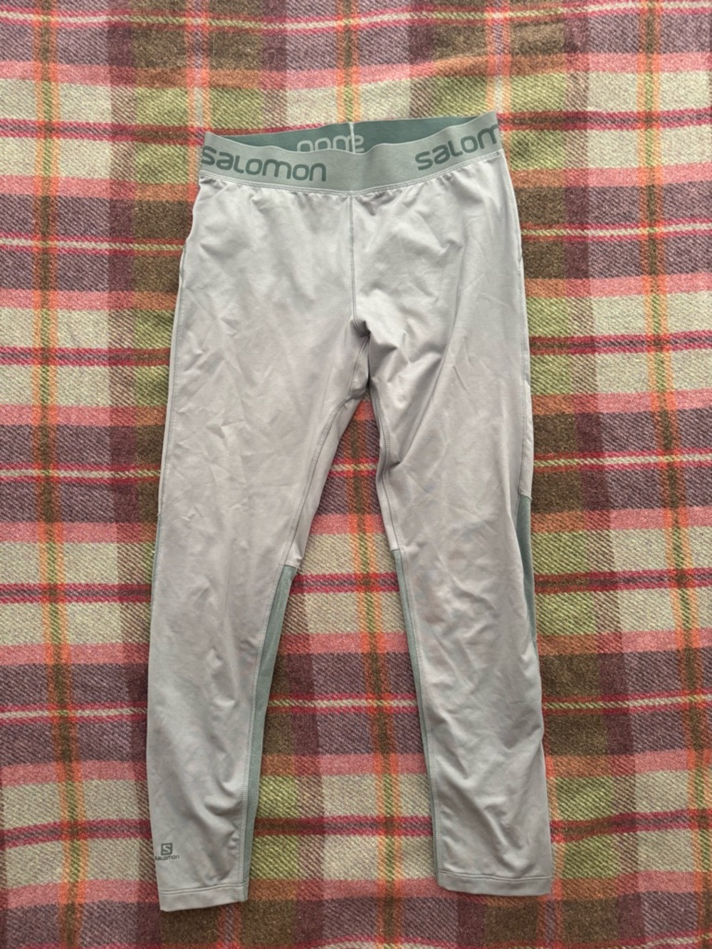 Salomon Women’s Running Tights Medium Sage Green